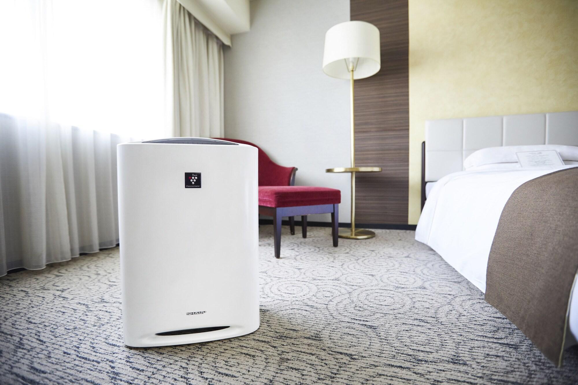 Hotel New Otani Hakata Fukuoka  Exterior foto A humidifier in a bedroom